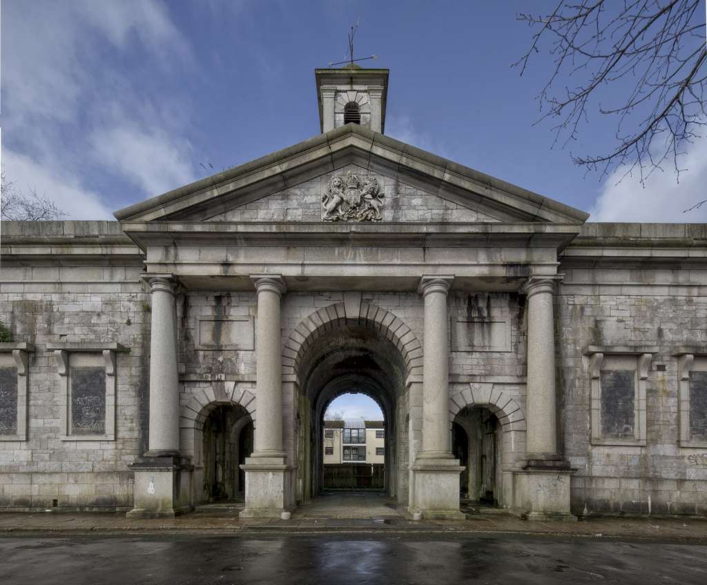 Raglan Barracks Gatehouse, Plymouth. Buildings at Risk catalogue 2017-18. Eveleigh Photography